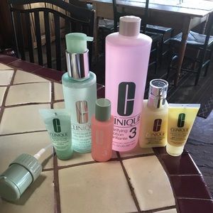 Clinique 3 step skin care system